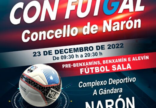 O Concello, a Real Federación Galega de Fútbol e a S.D.C.R Narón-O Freixo organizan a actividade “Xogando con Futgal”